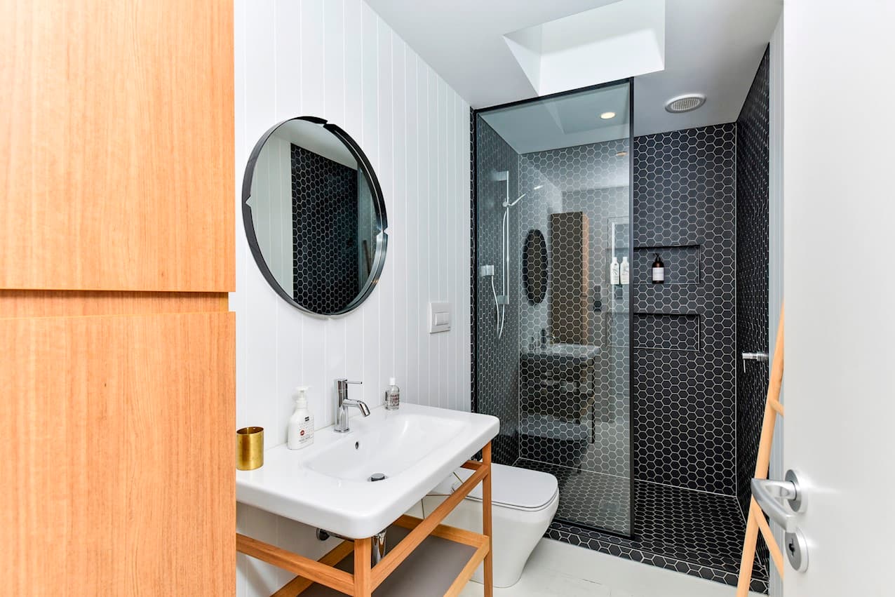 The bathroom