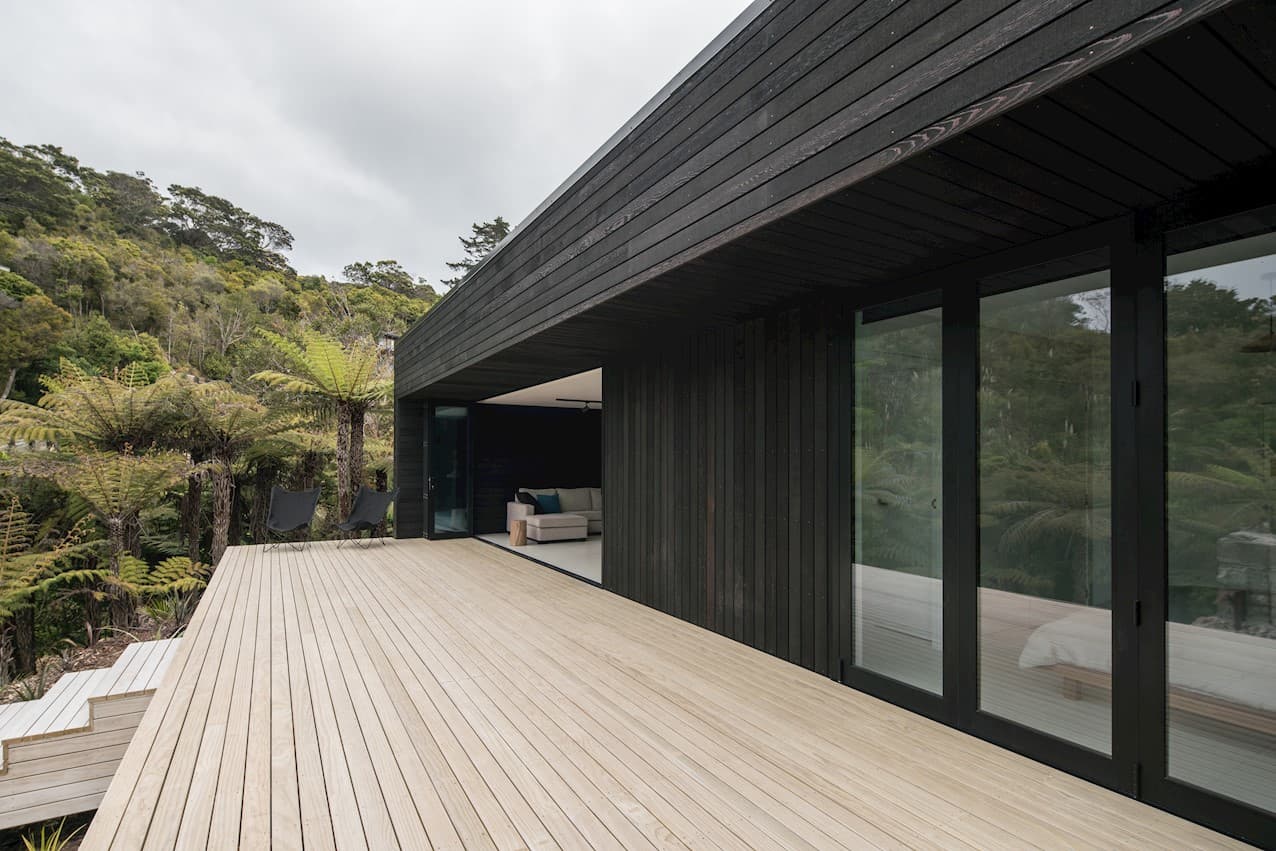 Along the deck