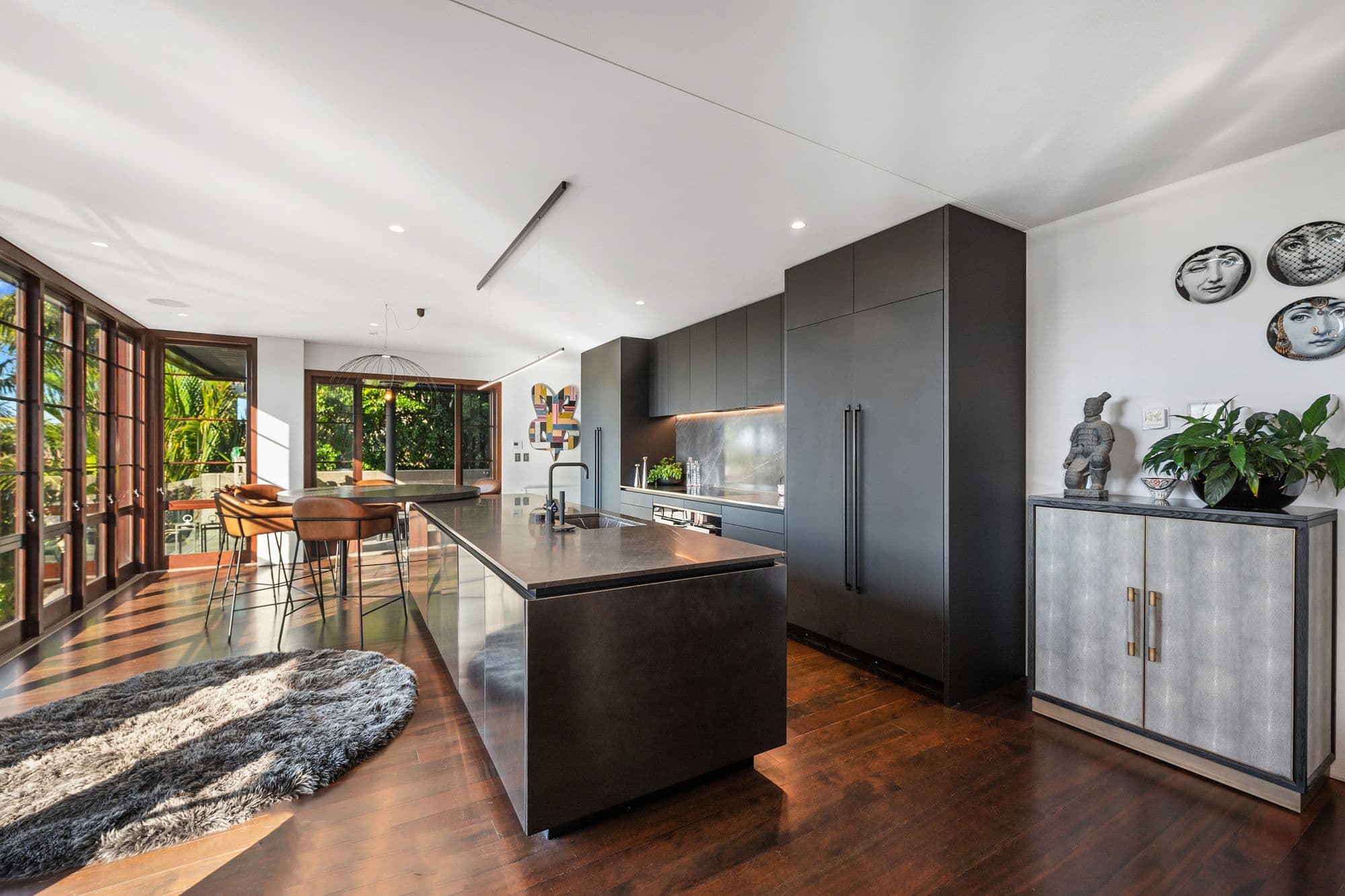 Enlarged kitchen and dining