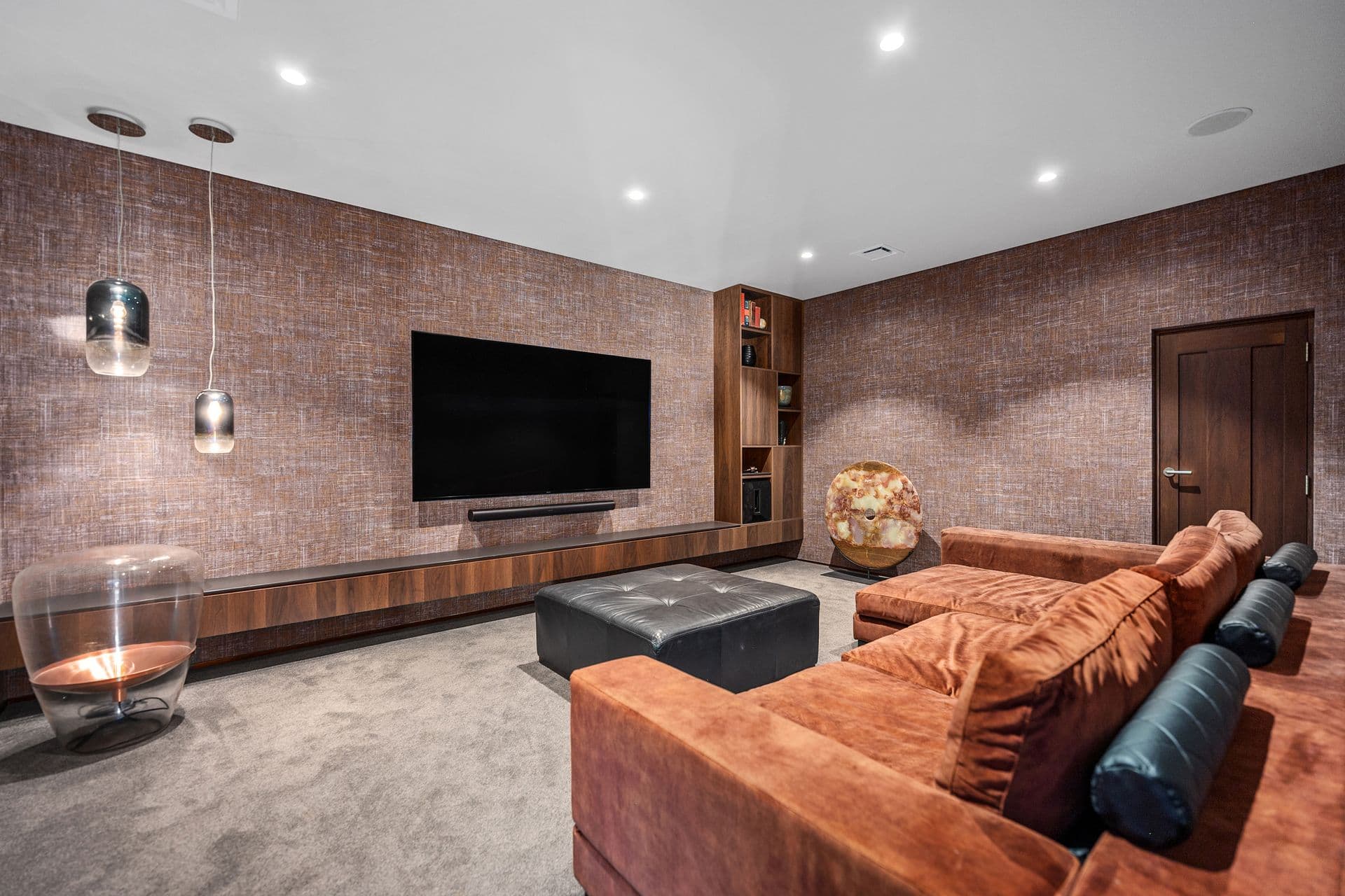 The media room