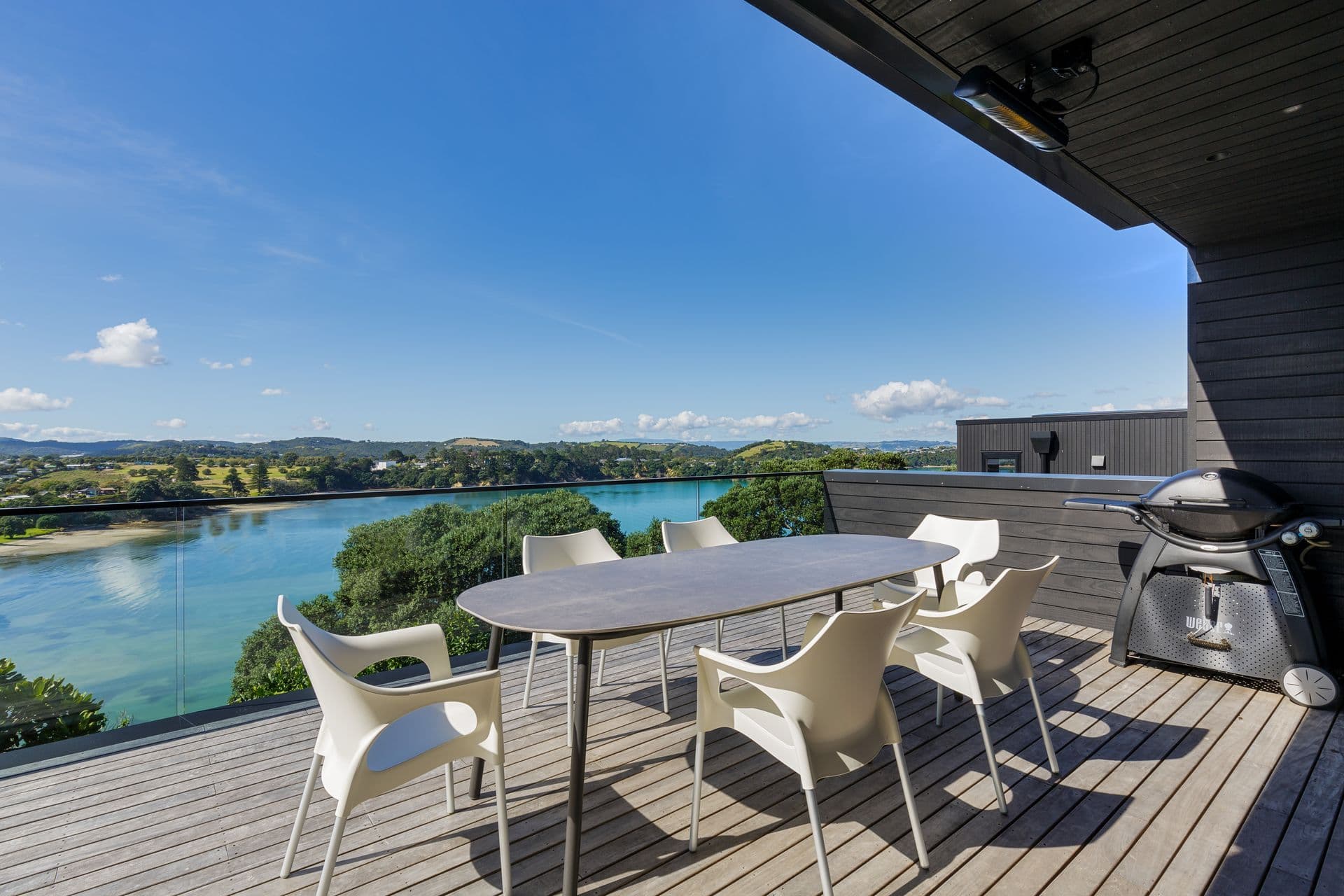 Dining on the Vitex deck